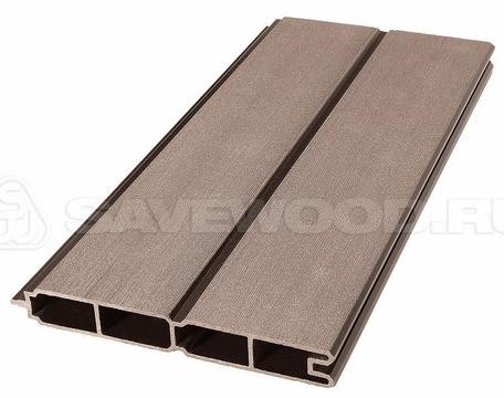 Заборный профиль из ДПК Savewood SW Agger матовый терракот купить в Выборге
