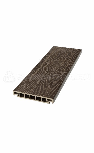 Террасная доска из ДПК SW Salix (S) (T) темно-коричневый купить в Выборге