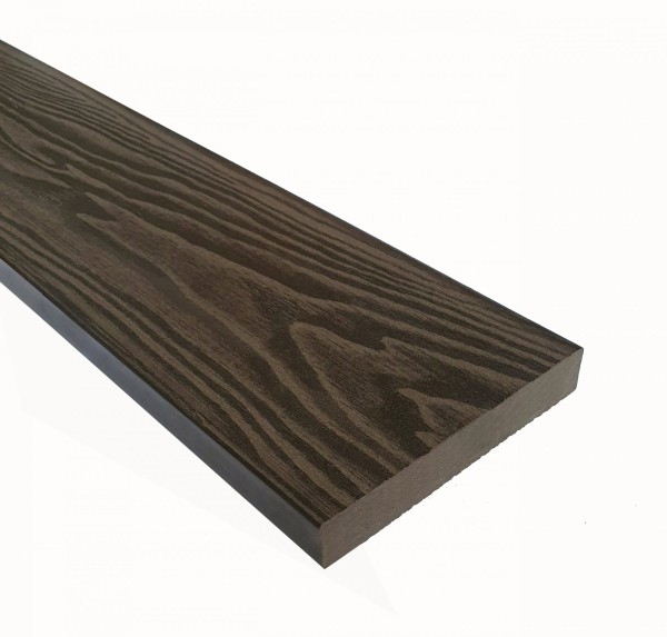 Террасная доска из ДПК Terrapol Смарт 3D Полнотелая без паза Тик Киото купить в Выборге