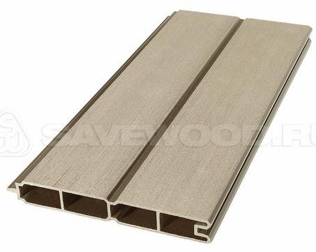 Заборный профиль из ДПК Savewood SW Agger матовый тик купить в Выборге
