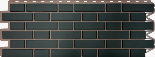Фасадная панель Альта-Профиль, Кирпич Клинкерный, Графит купить в Выборге