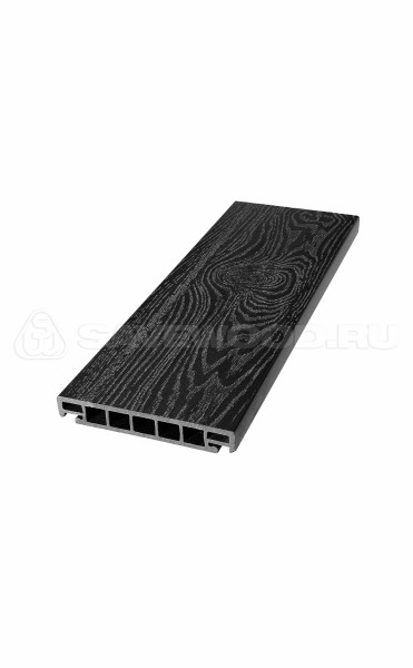 Террасная доска из ДПК SW Salix (S) (T) черный купить в Выборге