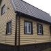 Сайдинг "blockhouse" под бревно, Престиж ВН-01, золотистый купить в Выборге