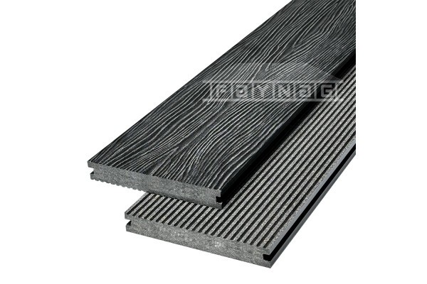 Террасная доска из ДПК Faynag Premium Massive 3D — Кварц купить в Выборге
