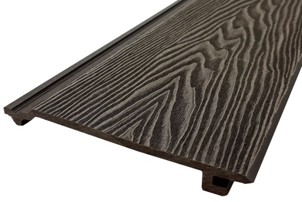 Сайдинг Darvolex 185x19x3000мм, 3D тиснение Венге купить в Выборге