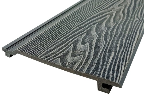 Сайдинг Darvolex 185x19x3000мм, 3D тиснение Серый купить в Выборге