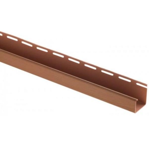 J-профиль Люкс Крашенный, T-15, ВН, Cветлый Дуб купить в Выборге