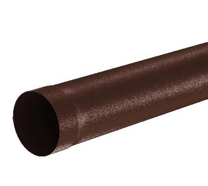 Водосток Aquasistem, Система 150/100 - Труба водосточная 3.00м RAL 8017 Коричневый matt купить в Выборге