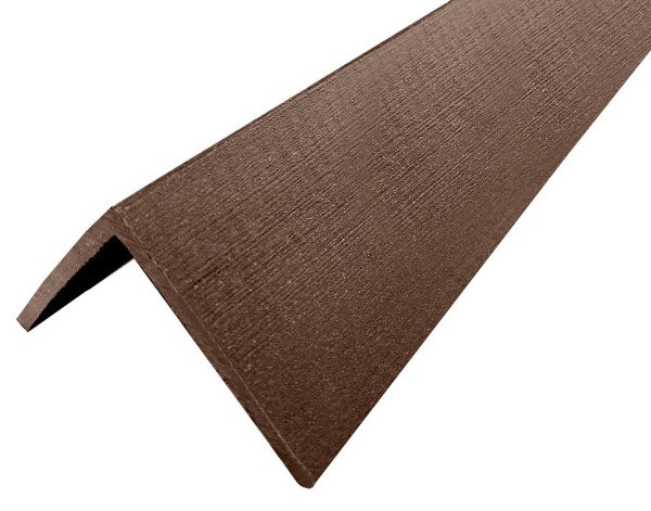 Уголок ДПК для сайдинга 70x70x3000мм Коричневый купить в Выборге