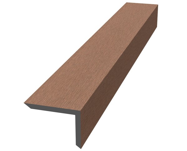 Уголок ДПК для террасной доски NauticPrime, 60x40x2900мм Кедр купить в Выборге