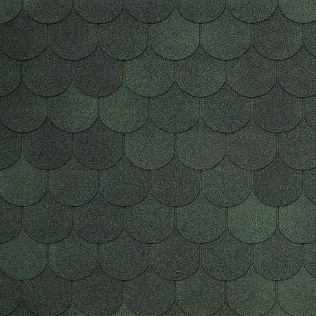 Гибкая черепица Tegola ASSISI verde 473 купить в Выборге