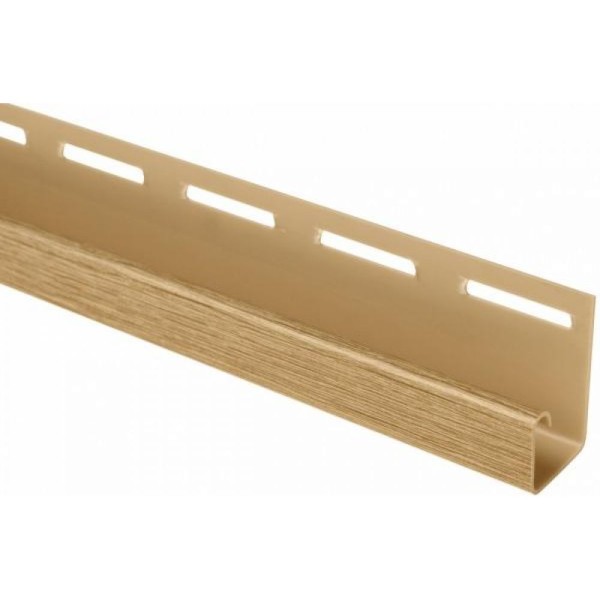 J-профиль Люкс Крашенный, К-15, ВН, Каштан купить в Выборге