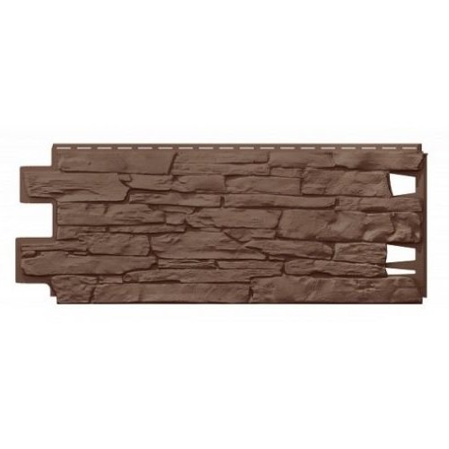 Фасадная панель VOX VILO Solid Stone Коричневый купить в Выборге