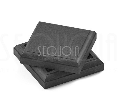 Комплект крышка/юбка для столба SEQUOIA GRAY купить в Выборге