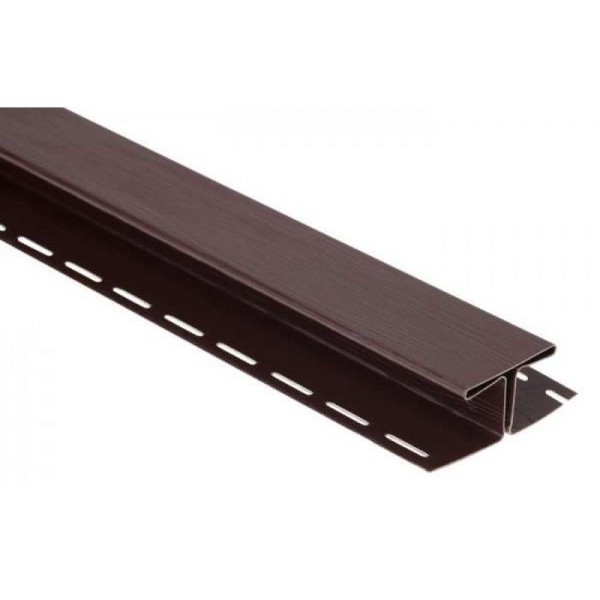 Н-профиль Люкс Крашенный, T-18, ВН, Коричневый купить в Выборге