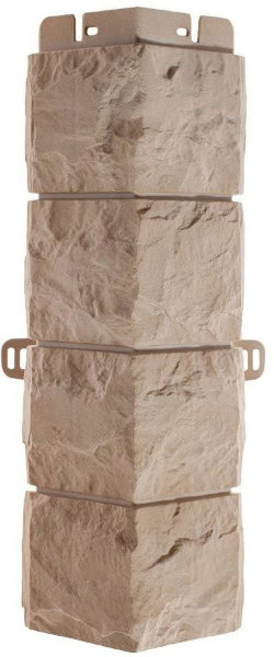 Фасадная панель Наружный угол фагот (талдомский), 0,45 х 0,13м (н) купить в Выборге