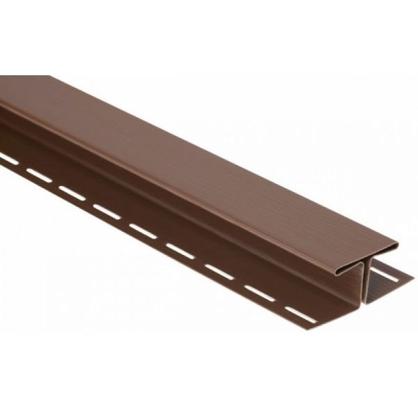 Н-профиль Люкс Крашенный, T-18, ВН, Тёмный Орех купить в Выборге