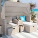 Комплект мебели AFINA плетеной из иск. ротанга AFM-330 Beige купить в Выборге