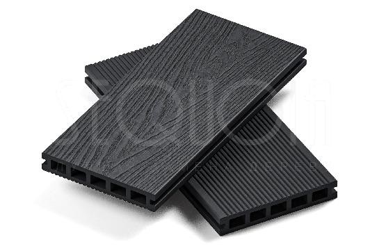 Доска террасная ДПК 3D SEQUOIA Evolution WOOD BLACK купить в Выборге