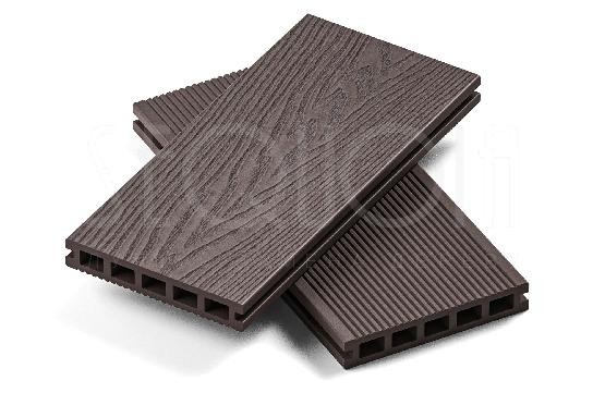 Доска террасная ДПК 3D SEQUOIA Evolution WOOD BROWN купить в Выборге