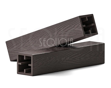 Столб SEQUOIA Evolution 3D WOOD BROWN купить в Выборге