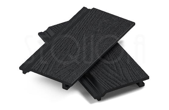 Доска фасадная ДПК 3D SEQUOIA Evolution WOOD BLACK купить в Выборге