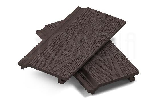 Доска фасадная ДПК 3D SEQUOIA Evolution WOOD BROWN купить в Выборге