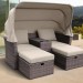 Комплект мебели AFINA плетеной из иск. ротанга AFM-330B Brown купить в Выборге