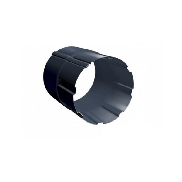 Водосток Grand Line 150x100 – Муфта RAL 7024 купить в Выборге