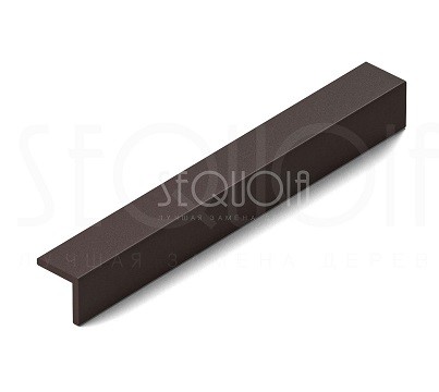 Уголок завершающий террасный SEQUOIA BLACK купить в Выборге