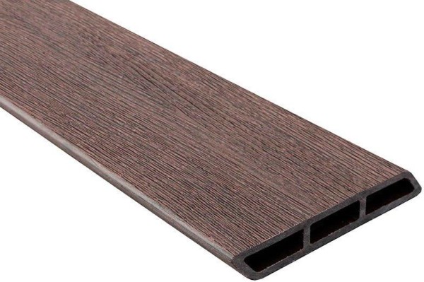 Доска Ромбус 3D ДПК Outdoor STORM BROWN коричневая микс купить в Выборге