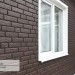 Фасадная панель Ю-Пласт Стоун Хаус Кирпич Коричневый купить в Выборге