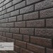 Фасадная панель Ю-Пласт Стоун Хаус Кирпич Коричневый купить в Выборге