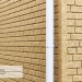 Фасадная панель Ю-Пласт Стоун Хаус Кирпич Песочный купить в Выборге