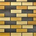 Фасадная плитка Кирисс Фасад Клинкерный кирпич 3х цветный №39 купить в Выборге