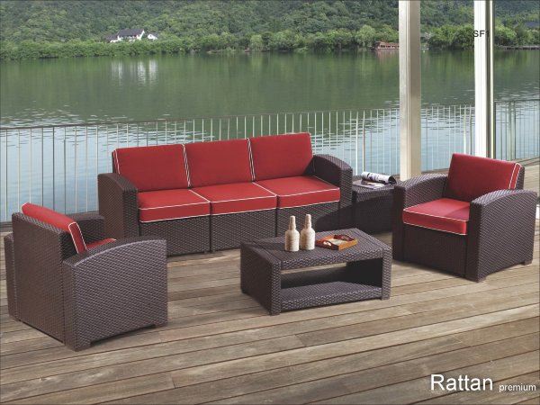 Уличные диваны и кресла коллекции Rattan Premium 5  купить в Выборге