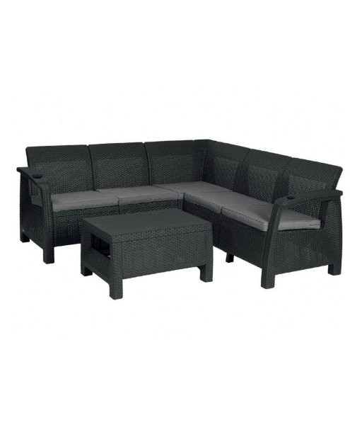 Угловой диван  Yalta Corner Set (столик в комплект не входит) купить в Выборге