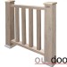 Ограждение из ДПК Outdoor Классик 3D STORM серый микс купить в Выборге