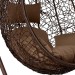 Кресло Подвесное из искусственного ротанга AFM-168A-L Brown купить в Выборге