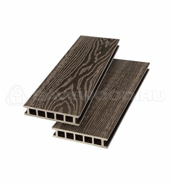 Террасная доска из ДПК SW-Fagus «SaveWood» темно-коричневый купить в Выборге