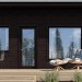 Фасадная панель FineBer, Скол - Тёмно коричневый купить в Выборге