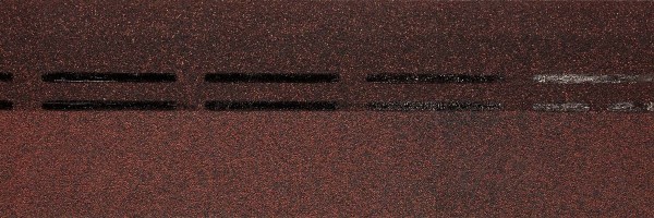 Коньково-карнизная черепица Docke Standard, красный купить в Выборге