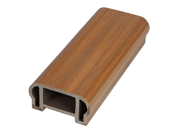 Перила верхнее фигурное Woodvex Co-Extrusion Тик купить в Выборге