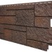 Фасадная панель VOX Sandstone (Сандстоун) темно коричневый купить в Выборге
