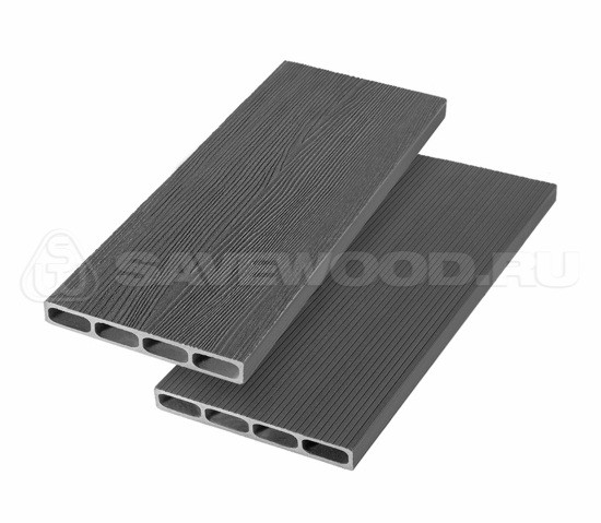 Грядочная доска ДПК 3D Savewood SW Rubus (R) графит купить в Выборге