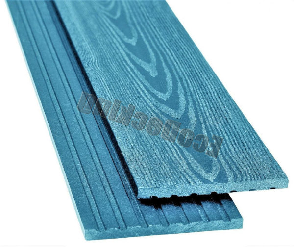 Заборная доска   из ДПК ECODECKING Лазурь купить в Выборге