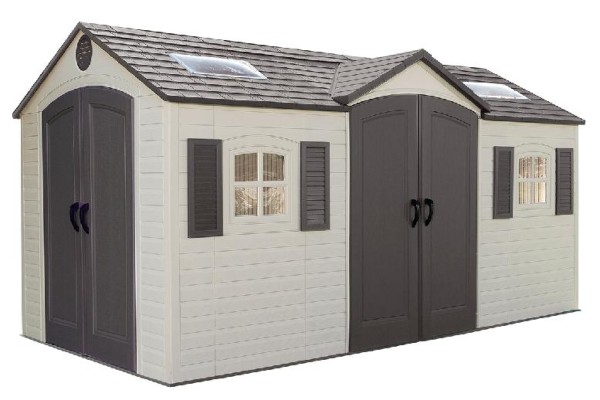 Сарай пластиковый LifeTime 15x8 DD купить в Выборге