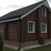 Сайдинг "blockhouse" под бревно, Акриловый Премиум ВН-01, орех тёмный купить в Выборге