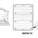 Сарай пластиковый Newton 759 купить в Выборге