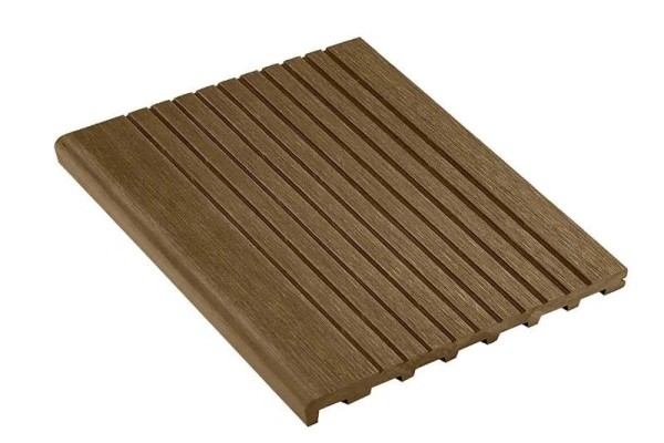 Ступень полнотелая из ДПК Deckart Step Орех купить в Выборге
